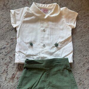 La Coqueta Baby Outfit Set – 6M (Made in Spain)